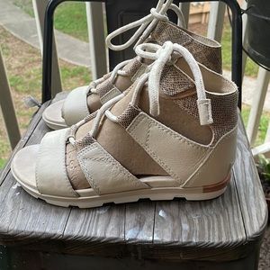 Sorel Torpeda Sandal Lace II Sea Salt Outdoor Hiking Granola